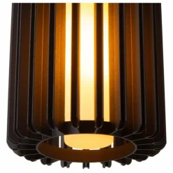 LAMBRES Suspension Luminaires Lucide Noir, 1 lumière