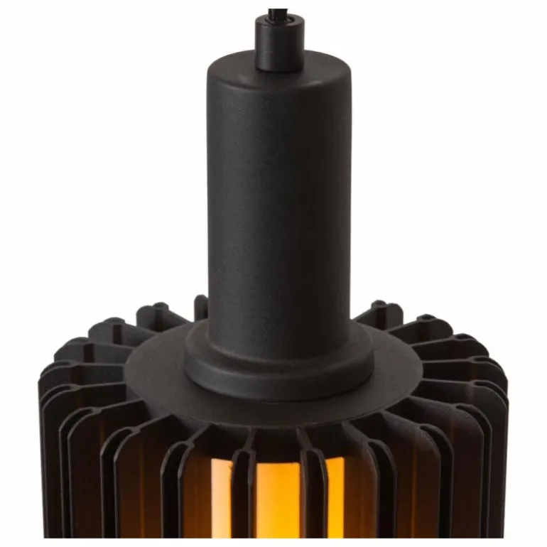 LAMBRES Suspension Luminaires Lucide Noir, 1 lumière