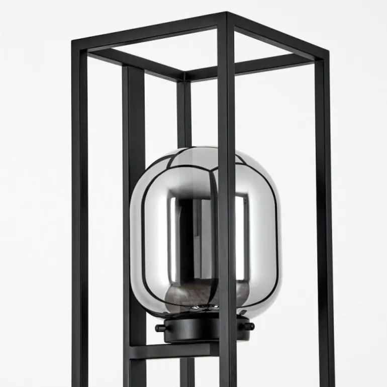 Lampadaire Arieux Noir, 3 lumières