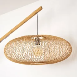 Lampadaire Brooker Écru, 1 lumière