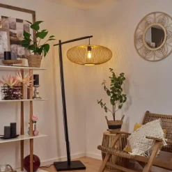 Lampadaire Brooker Noir, 1 lumière