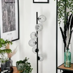 Lampadaire 12 cm Remaisnil Argenté, 6 lumières