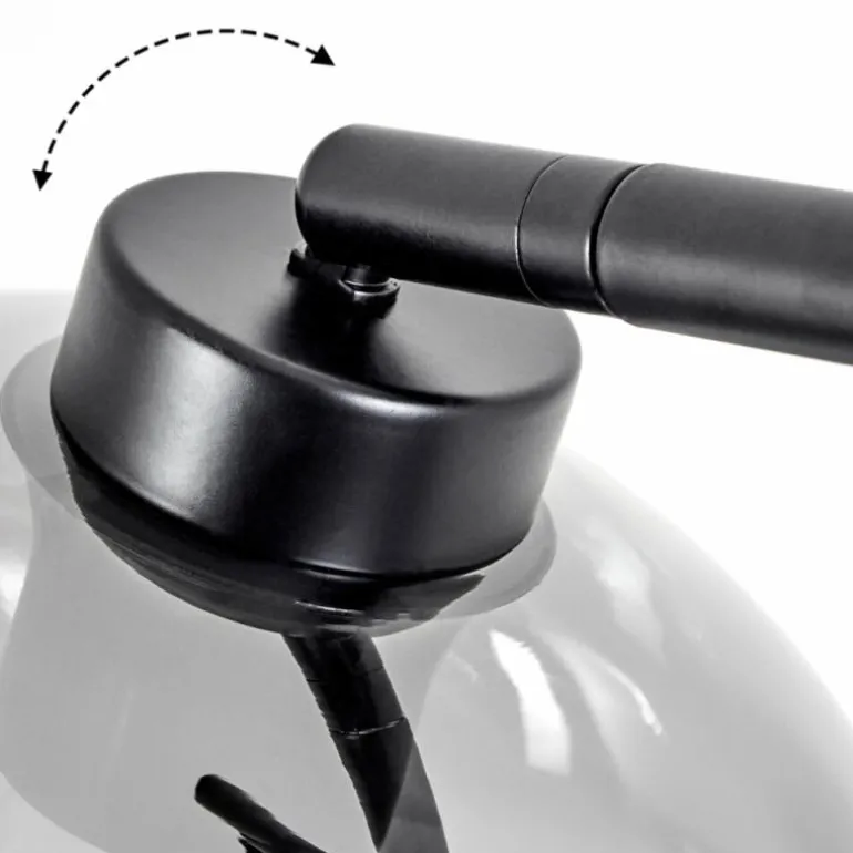 Lampadaire Haikala Noir, 2 lumières