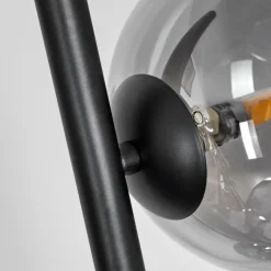 Lampadaire Remaisnil Noir, 4 lumières