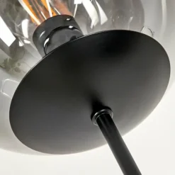 Lampadaire Salamonde Noir, 3 lumières