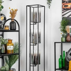 Lampadaire Sarniguet Noir, 3 lumières