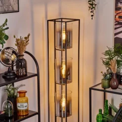 Lampadaire Sarniguet Noir, 3 lumières