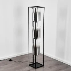 Lampadaire Sarniguet Noir, 3 lumières