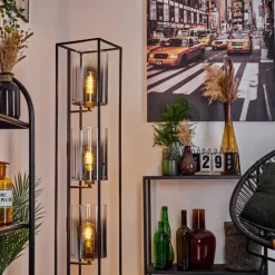 Lampadaire Sarniguet Noir, 3 lumières