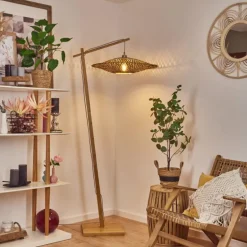 Lampadaire Shelbourne Écru, 1 lumière