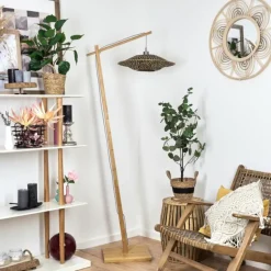 Lampadaire Shelbourne Écru, 1 lumière