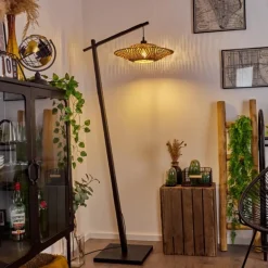 Lampadaire Shelbourne Noir, 1 lumière