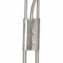 Lampadaire à vasque Brilliant Leuchten Ollie LED Blanc, 1 lumière