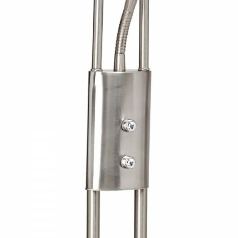 Lampadaire à vasque Brilliant Leuchten Ollie LED Blanc, 1 lumière