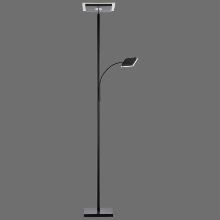 Lampadaire à vasque Leuchten-Direkt HANS LED Noir, 2 lumières