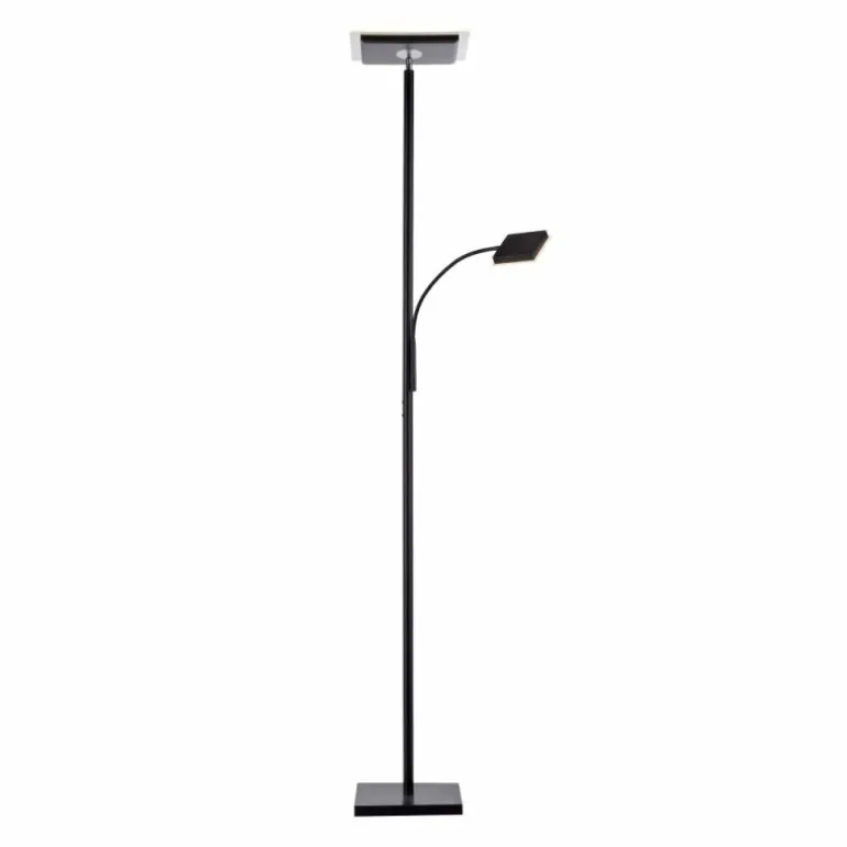 Lampadaire à vasque Leuchten-Direkt HANS LED Noir, 2 lumières