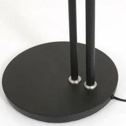 Lampadaire à vasque Steinhauer Turound LED Noir, 2 lumières
