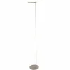 Lampadaire à vasque Steinhauer Turound LED Acier brossé, 1 lumière
