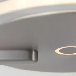 Lampadaire à vasque Steinhauer Turound LED Acier brossé, 1 lumière