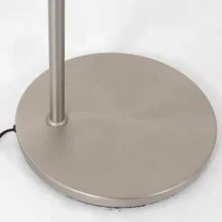 Lampadaire à vasque Steinhauer Turound LED Acier brossé, 1 lumière