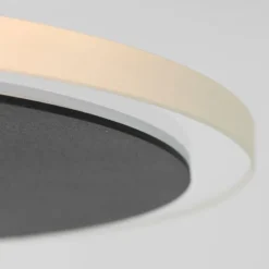 Lampadaire à vasque Steinhauer Turound LED Noir, 1 lumière