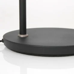 Lampadaire à vasque Steinhauer Turound LED Noir, 1 lumière