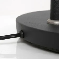 Lampadaire à vasque Steinhauer Turound LED Noir, 1 lumière