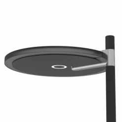 Lampadaire à vasque Steinhauer Turound LED Noir, 1 lumière