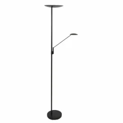 Lampadaire à vasque Steinhauer Daphne LED Noir, 2 lumières