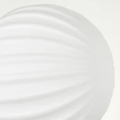 Lampadaire - Verre 10 cm, 12 cm Remaisnil Blanc, 6 lumières