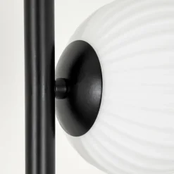 Lampadaire - Verre 10 cm, 12 cm Remaisnil Blanc, 6 lumières