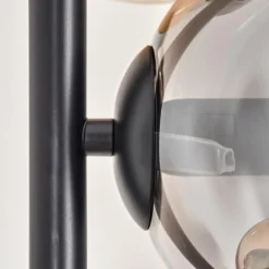 Lampadaire - Verre 15 cm Gastor Ambre, Fumé, 6 lumières