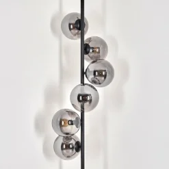 Lampadaire - Verre 15 cm Gastor Fumé, 6 lumières