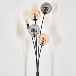 Lampadaire - Verre 15 cm Gastor Ambre, Clair, Fumé, 5 lumières