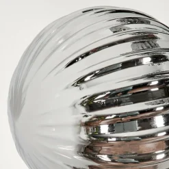 Lampadaire - Verre 10 cm Remaisnil Fumé, 3 lumières