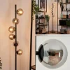 Lampadaire - Verre Remaisnil Noir, 6 lumières
