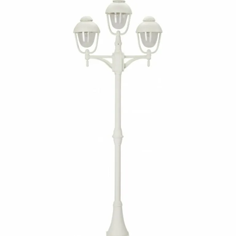 Lampadaire Albert 2041 Blanc, 3 lumières