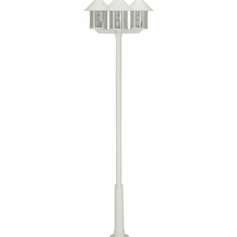 Lampadaire Albert 2042 Blanc, 3 lumières