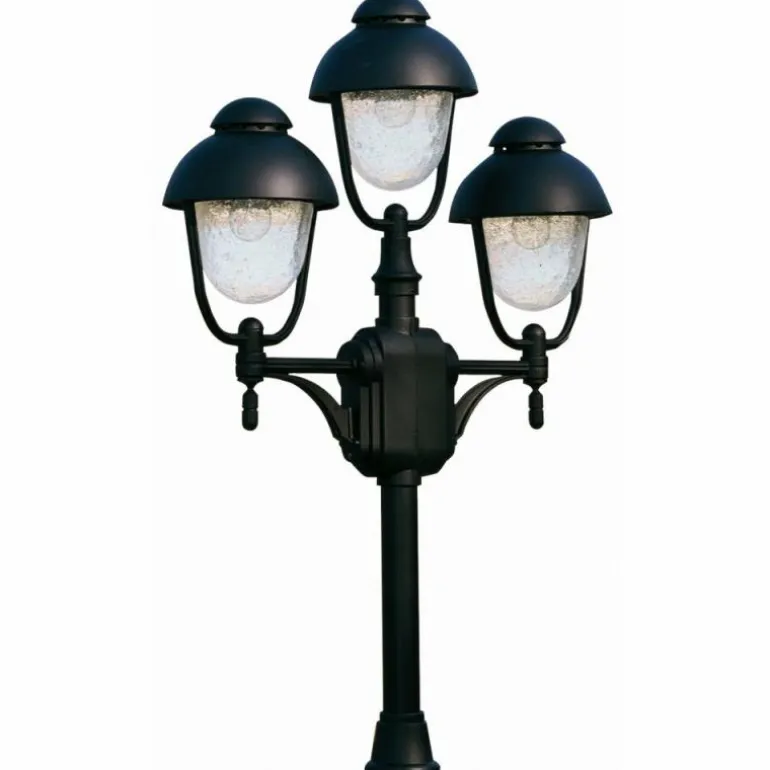 Lampadaire Albert 2041 Noir, 3 lumières