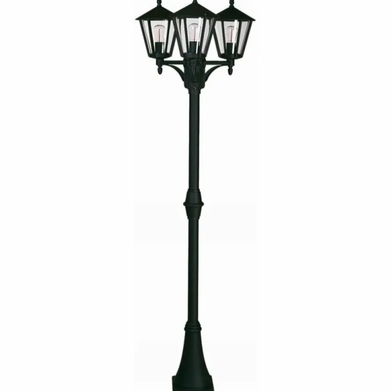 Lampadaire Albert 2046 Noir, 3 lumières