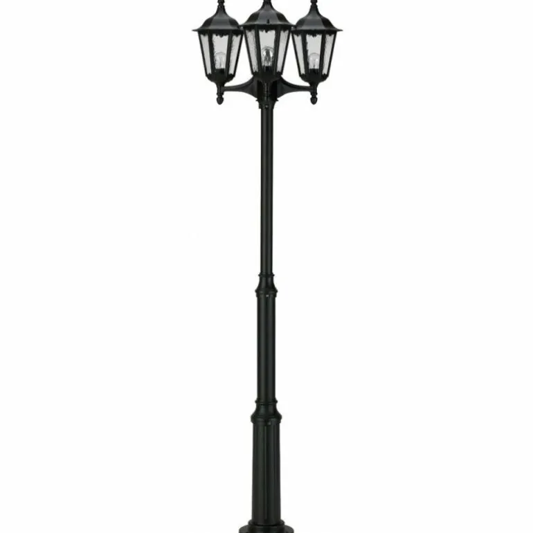 Lampadaire Albert 2099 Noir, 3 lumières