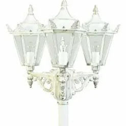 Lampadaire Albert 2049 Or, Blanc, 3 lumières