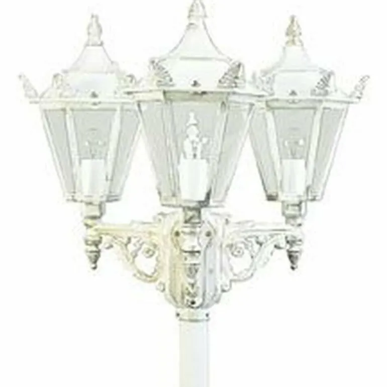 Lampadaire Albert 2049 Or, Blanc, 3 lumières