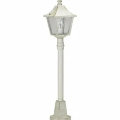 Lampadaire Albert 4128 Or, Blanc, 1 lumière