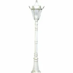 Lampadaire Albert 4137 Or, Blanc, 1 lumière
