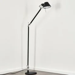 Lampadaire Artemide TOLOMEO Chrome, Noir, 1 lumière