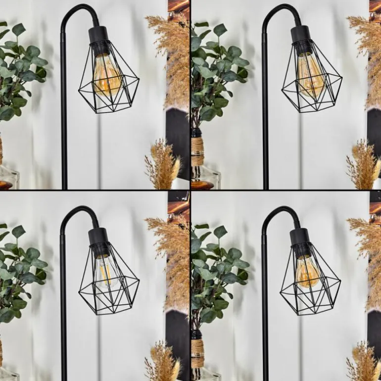 Lampadaire Baguio Noir, 1 lumière