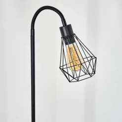 Lampadaire Baguio Noir, 1 lumière