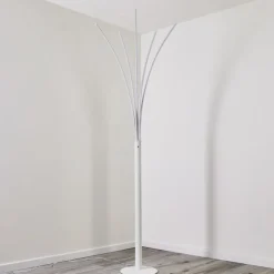 Lampadaire Bakersfield LED Blanc, 1 lumière