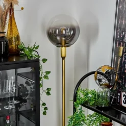 Lampadaire Berle Or, 1 lumière